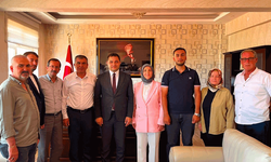 AK Parti'den Kaymakam Temel'e 'hayırlı olsun' ziyareti