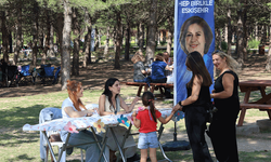 Doğada ebeveyn çocuk buluşmaları renkli anlara sahne oldu
