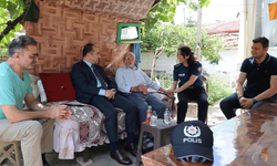 Eskişehir İl Emniyet Müdürü Yılmaz'dan şehit babasına anlamlı ziyaret
