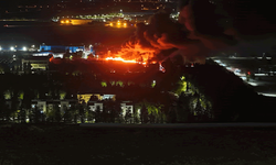 Eskişehir TEI'deki yangını söndürme çalışmaları sürüyor