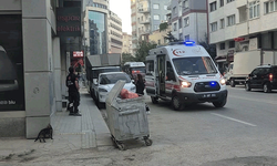 Eskişehir'de panik dolu anlar kolonya içen şahıs hastanelik oldu