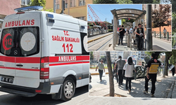 Eskişehir’de tramvay durağında bıçaklı kavga