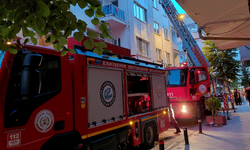 İstiklal Mahallesi'nde apartmanda yangın paniği: Korku dolu anlar yaşandı!