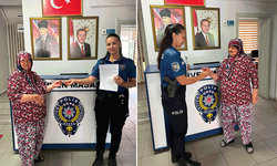 Kaybettiği altın bileziğine polis ekipleri sayesinde kavuştu