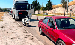 Kütahya'da gaz yüklü tır otomobile çarptı: 1 kişi ağır yaralandı