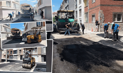 Tepebaşı’nda asfalt seferberliği: Ertuğrulgazi Mahallesi’nin yolları yenileniyor