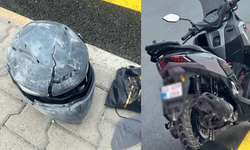 Adıyaman’da motosiklet devrildi : 1 yaralı