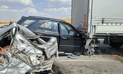 Afyon'da anız yangını kazaya neden oldu: 13 araç birbirine girdi