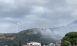Balıkesir'deki yangına havadan ve karadan müdahale ediliyor