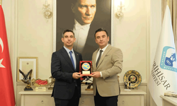 Başkan Dökmeci, THK Eskişehir Şube Başkanı Çalışkan’ı ağırladı