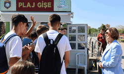 Başkan Ünlüce, Kentpark Yapay Plajı'nda vatandaşlarla buluştu