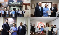 Başkan Ünlüce’den esnaf odalarına ziyaret