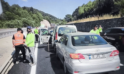 Bilecik’te 4 araç birbirine girdi: 1 yaralı