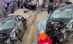 Edirne'de iki otomobil çarpıştı: 9 yaralı