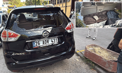 Eskişehir trafiğinde dehşet anları: Taşla camı kırıp sürücüyü darbettiler