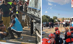 Eskişehir yolunda midibüs ile kamyon çarpıştı: 1 ölü, 16 yaralı