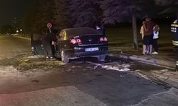 Eskişehir’de seyir halindeki otomobil alev aldı