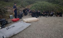 İzmir'de 16 düzensiz göçmen yakalandı