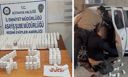 Kütahya'da araçtan 14 bin 622 uyuşturucu hap çıktı: 4 tutuklama