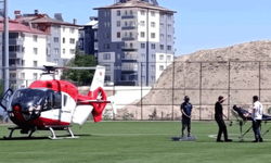 Malatya’da ambulans helikopter 58 yaşındaki hasta için havalandı