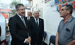 Vali Yılmaz'dan esnaf ziyareti