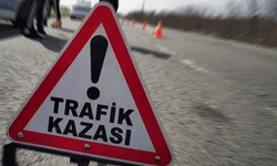 Afyon'da devrilen otomobilde 2 kişi yaralandı