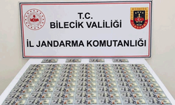 Bilecik’te otomobilde 202 adet sahte dolar ele geçirildi