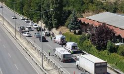 Çorum'da 3 araçlı zincirleme kaza: 5 yaralı