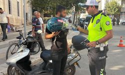Elazığ’da motosiklet sürücülerine sıkı denetim