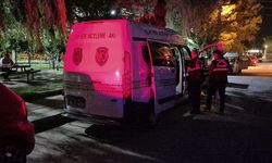 Eskişehir'de 2'nci kattan düşen kişi yaralandı