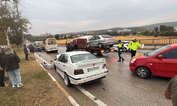 Eskişehir'de 7 araçlı zincirleme kaza: 1 yaralı