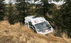 Eskişehir'de hasta nakleden ambulans kaza yaptı: 1'i ağır 3 yaralı