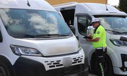 Eskişehir'de okul servislerine denetim: 5 araç kusurlu çıktı