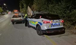 Eskişehir’de polisin durdurduğu sürücü otomobilini bırakıp kaçtı