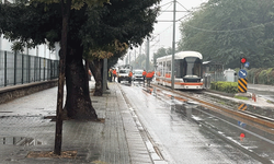 Eskişehir'de tramvay hattında arıza: Çalışmalar sürüyor