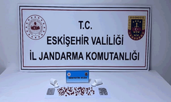 Eskişehir'de yolcu otobüsünde yakalandı: 128 uyuşturucu hap çıktı