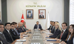 Kütahya’da güvenlik ve asayiş masaya yatırıldı