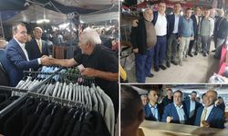 MHP Eskişehir Teşkilatı Sarıcakaya panayırı’nda esnaf ve vatandaşlarla buluştu
