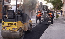 Tepebaşı’nda yol ve kaldırım çalışmaları aralıksız sürüyor