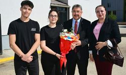 Vali Yılmaz, lise öğrencileriyle bir araya geldi