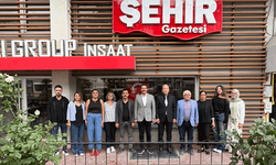 Yalaz'dan Şehir Gazetesi'ne ziyaret