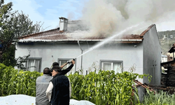 Bilecik’te kaynak kıvılcımları benzine sıçradı, yangın çıktı