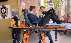 Bursa'da motosikletini tamir ederken parmağı koptu