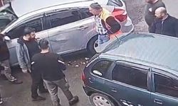Diyarbakır'da iki aracın çarpışma anı güvenlik kamerasına yansıdı