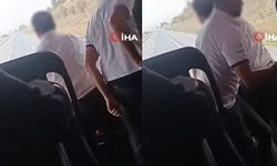 Eskişehir yolunda akıl almaz olay: Otobüs seyir halindeyken şoför değiştirdiler