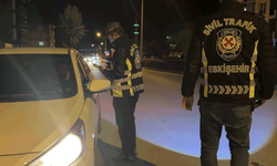 Eskişehir'de ikinci kez alkollü yakalanan sürücüye 50 bin lira ceza