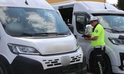 Eskişehir'de okul servislerine denetim: 17 araç kusurlu çıktı