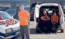 Eskişehir'de otomobilini 100 kilo sucukla takas etti