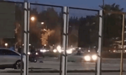Eskişehir'de stadyum otoparkını drift pistine çevirdi