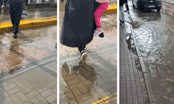 Eskişehir’de yarım saatlik yağış hayatı felç etti